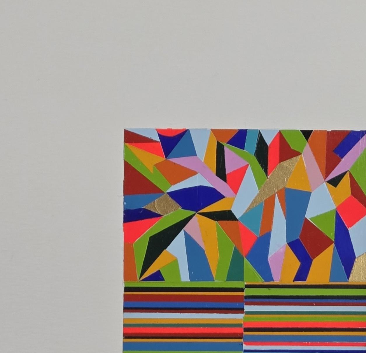 Sometimes. From The Rectangular Composition Series - Painting by ALMO