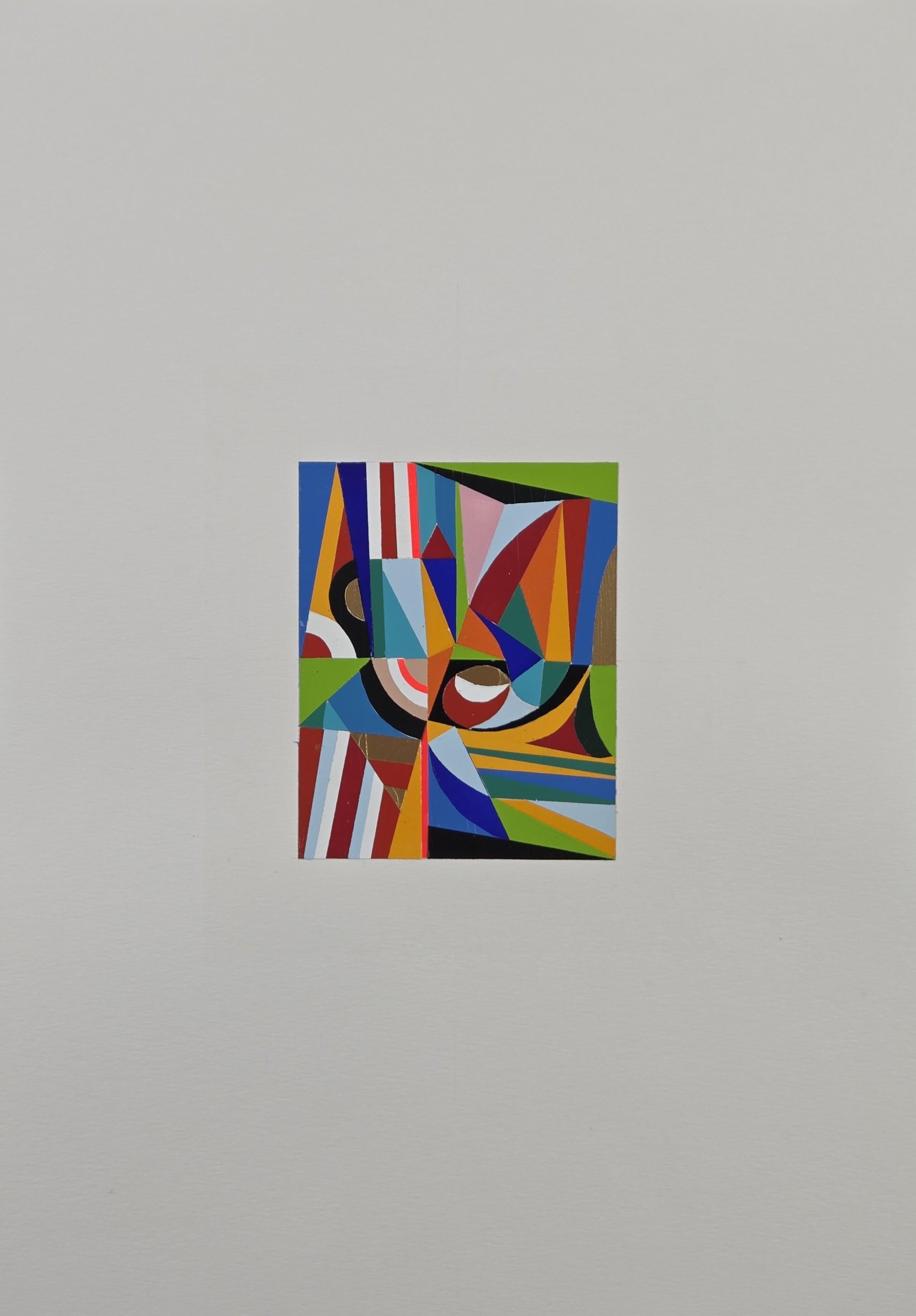 Star strangled banner. From The Rectangular Composition Series - Painting by ALMO