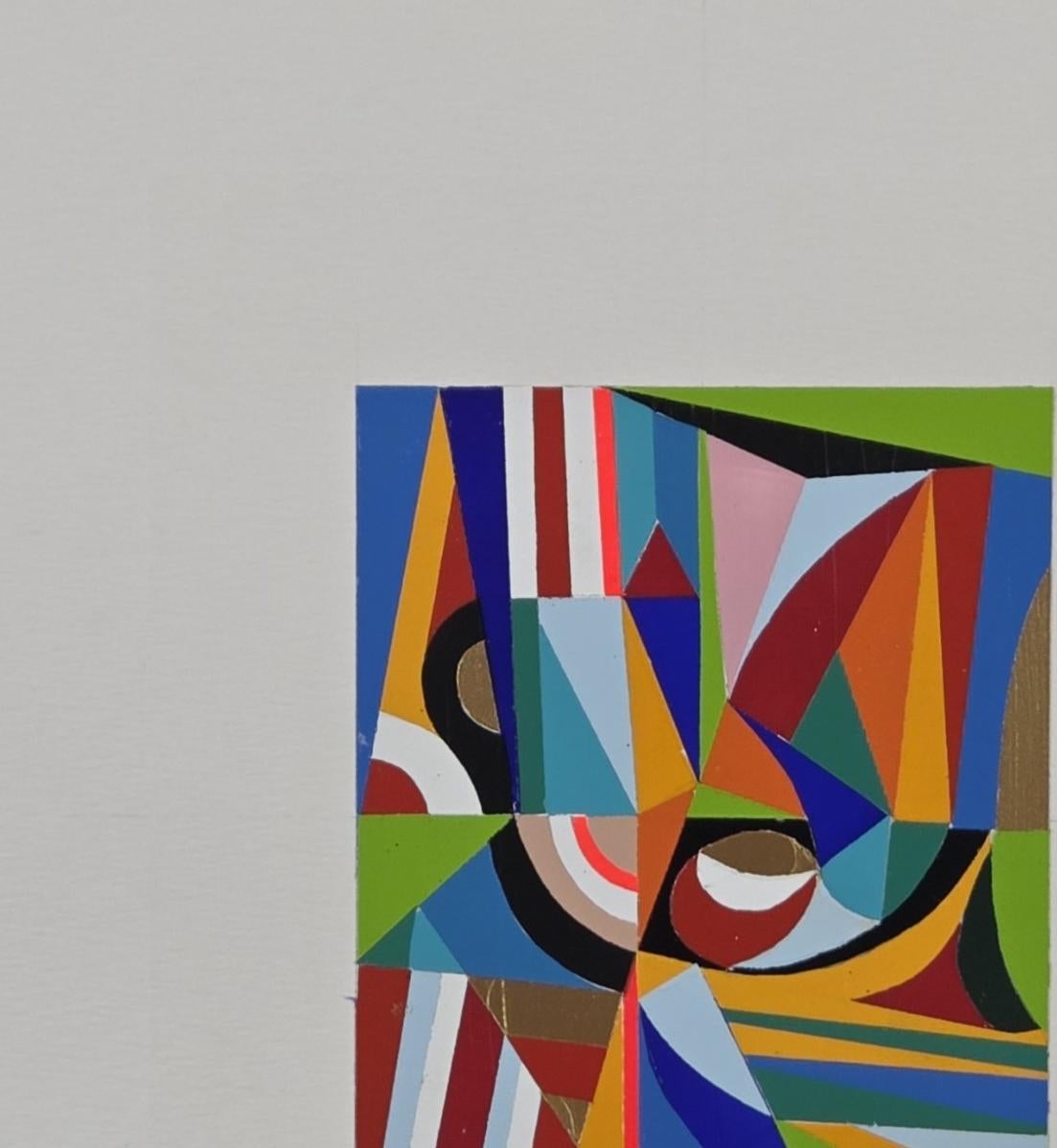 Star strangled banner. From The Rectangular Composition Series - Contemporary Painting by ALMO