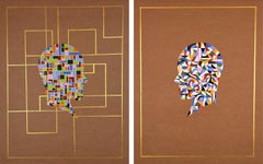 We are on a road to nowhere and Sixes and sevens. From The Geometric Head Series