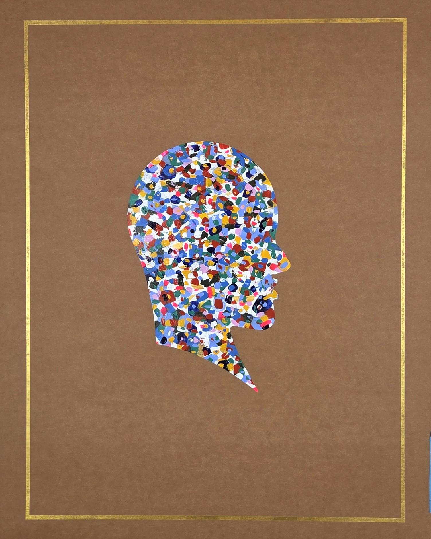 You have placed a chillin my heart. From The Geometric Head Series