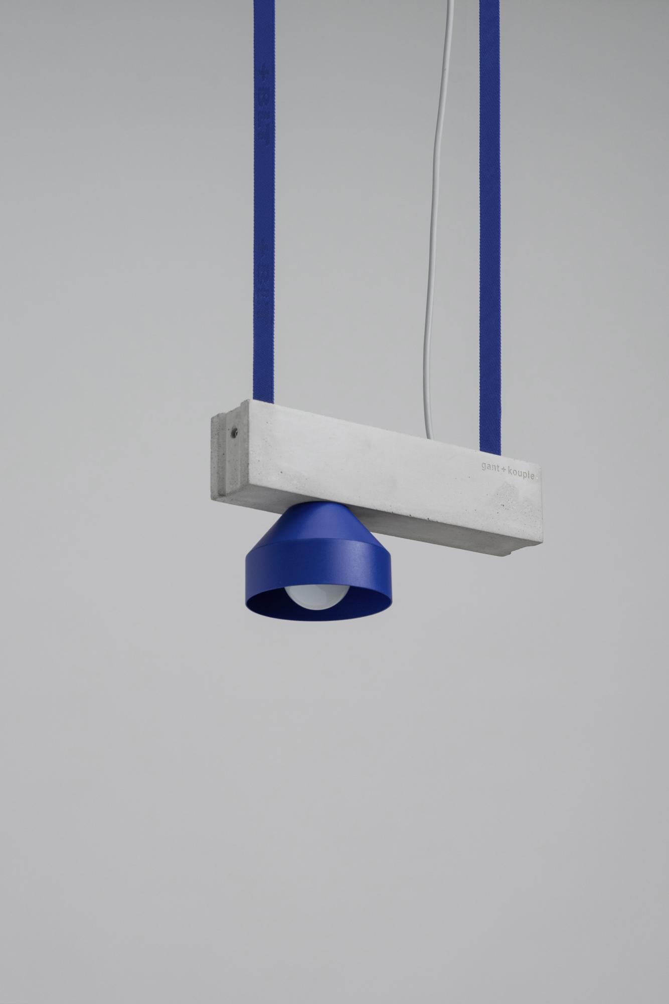 Almond Block Pendant Lamp by +kouple In New Condition For Sale In Geneve, CH