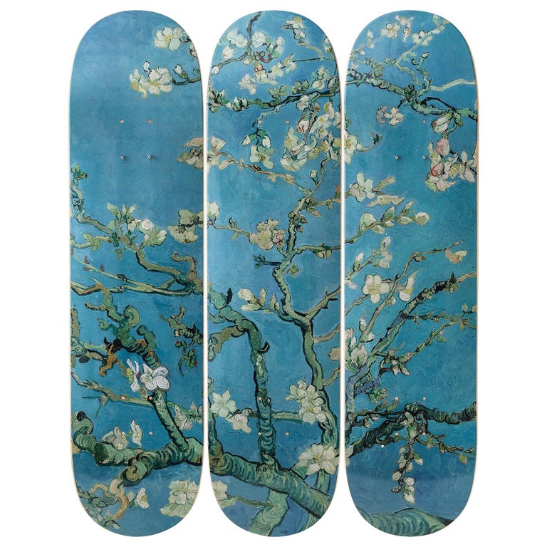Almond Blossoms Skateboard Decks After Vincent van Gogh For Sale