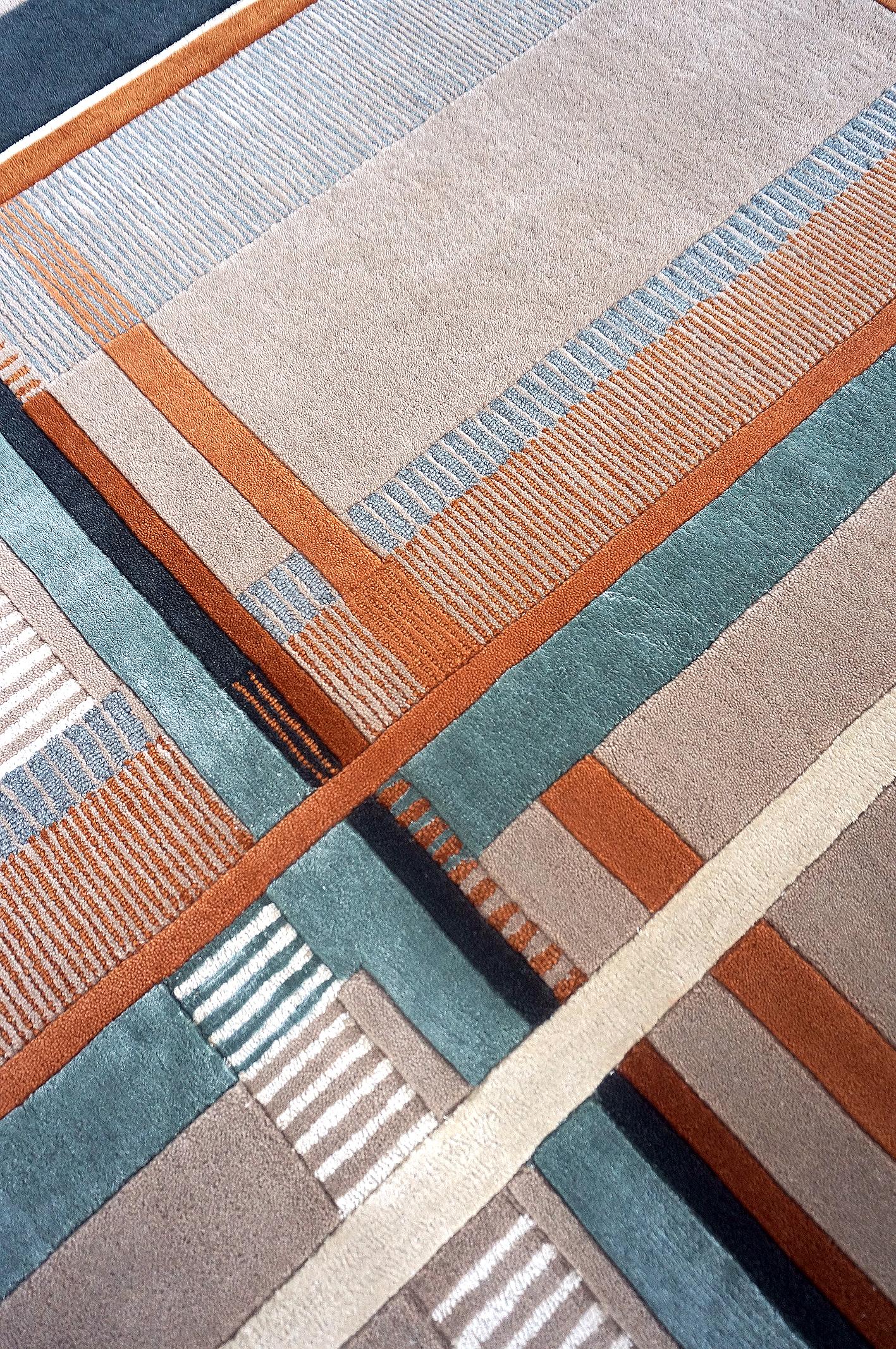 Almond Coral Rug by Volver Studios For Sale 4