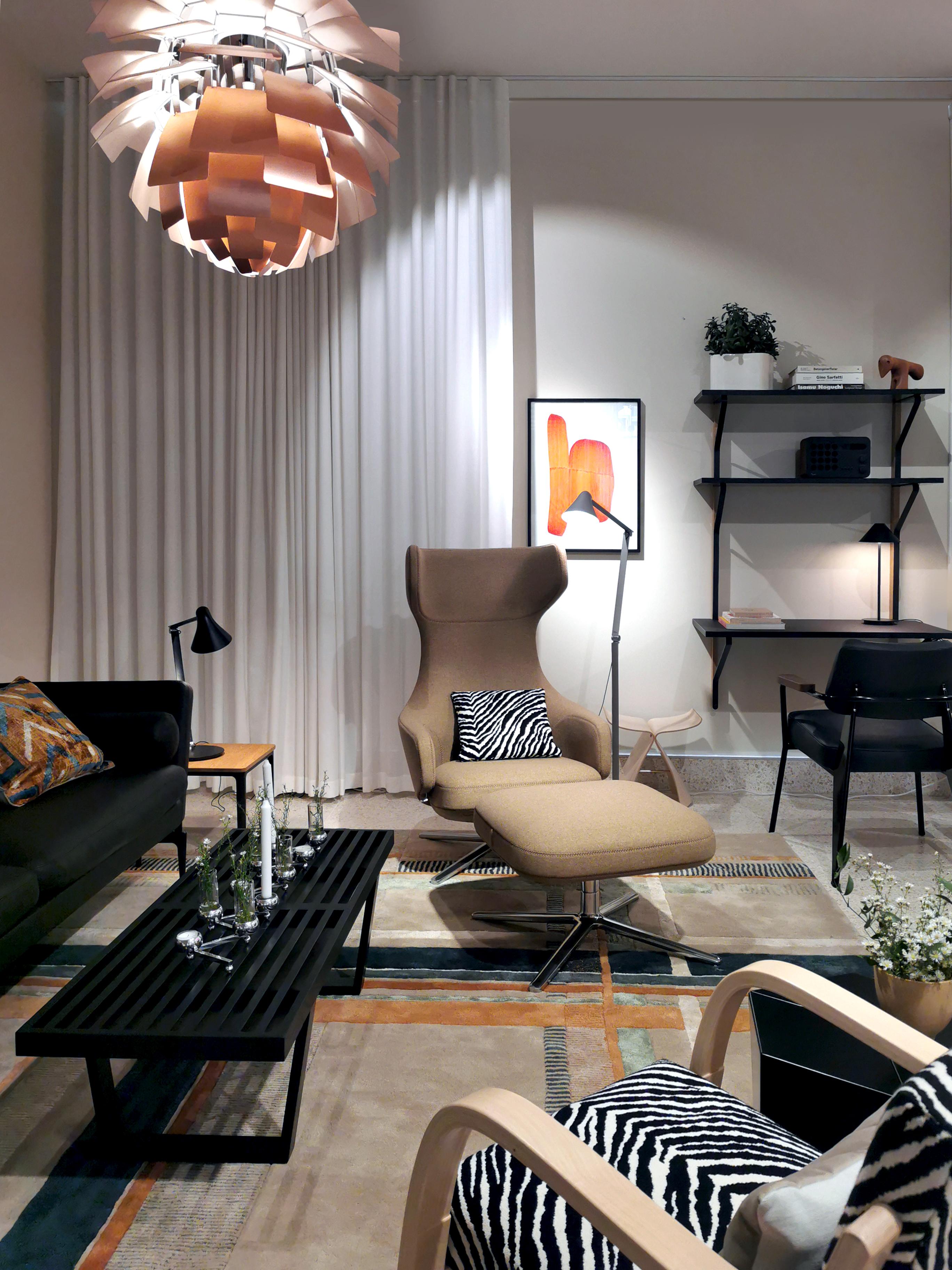 Post-Modern Almond Coral Rug by Volver Studios For Sale