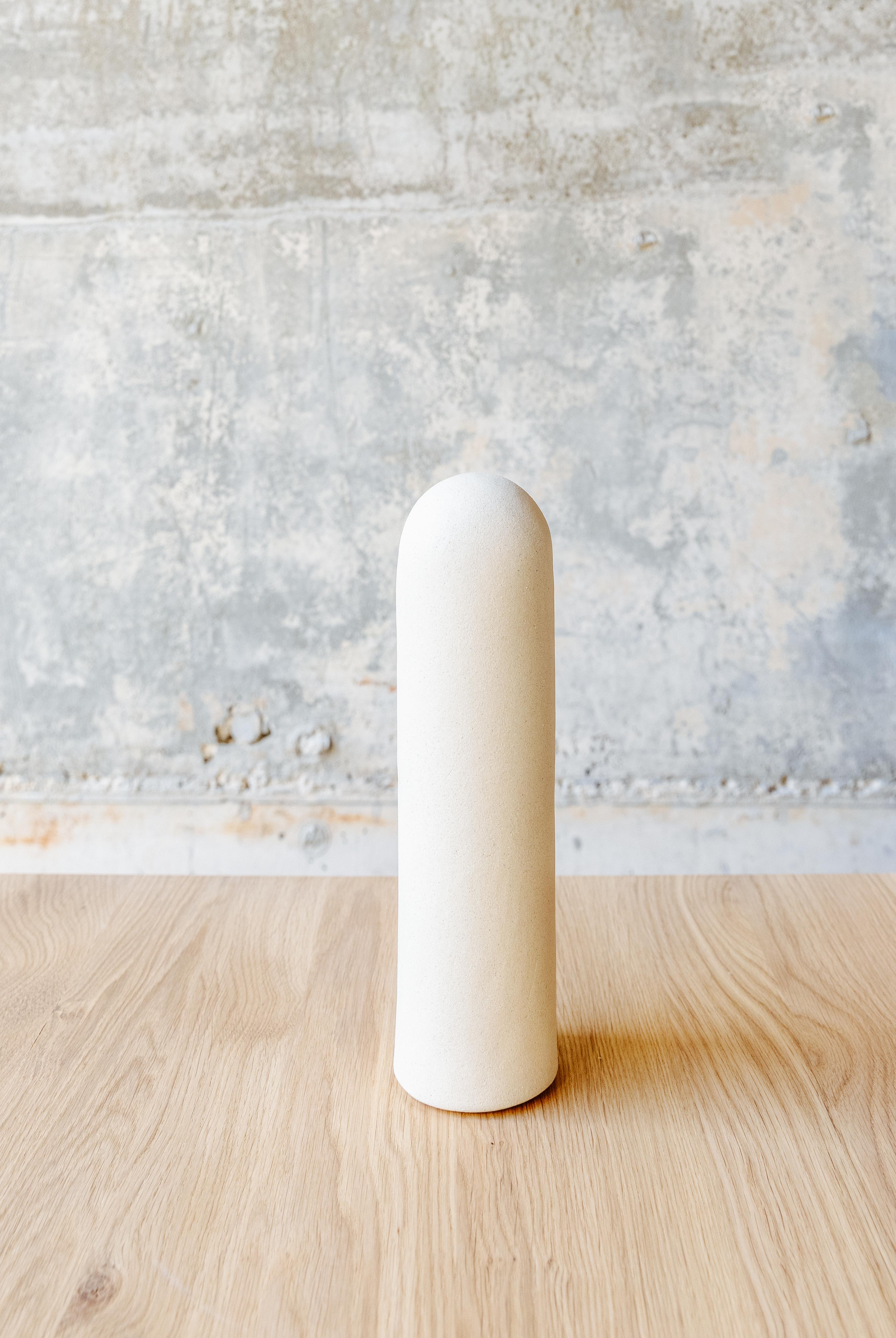 Modern Almond Small Kyrtos Table Light by Lisa Allegra For Sale