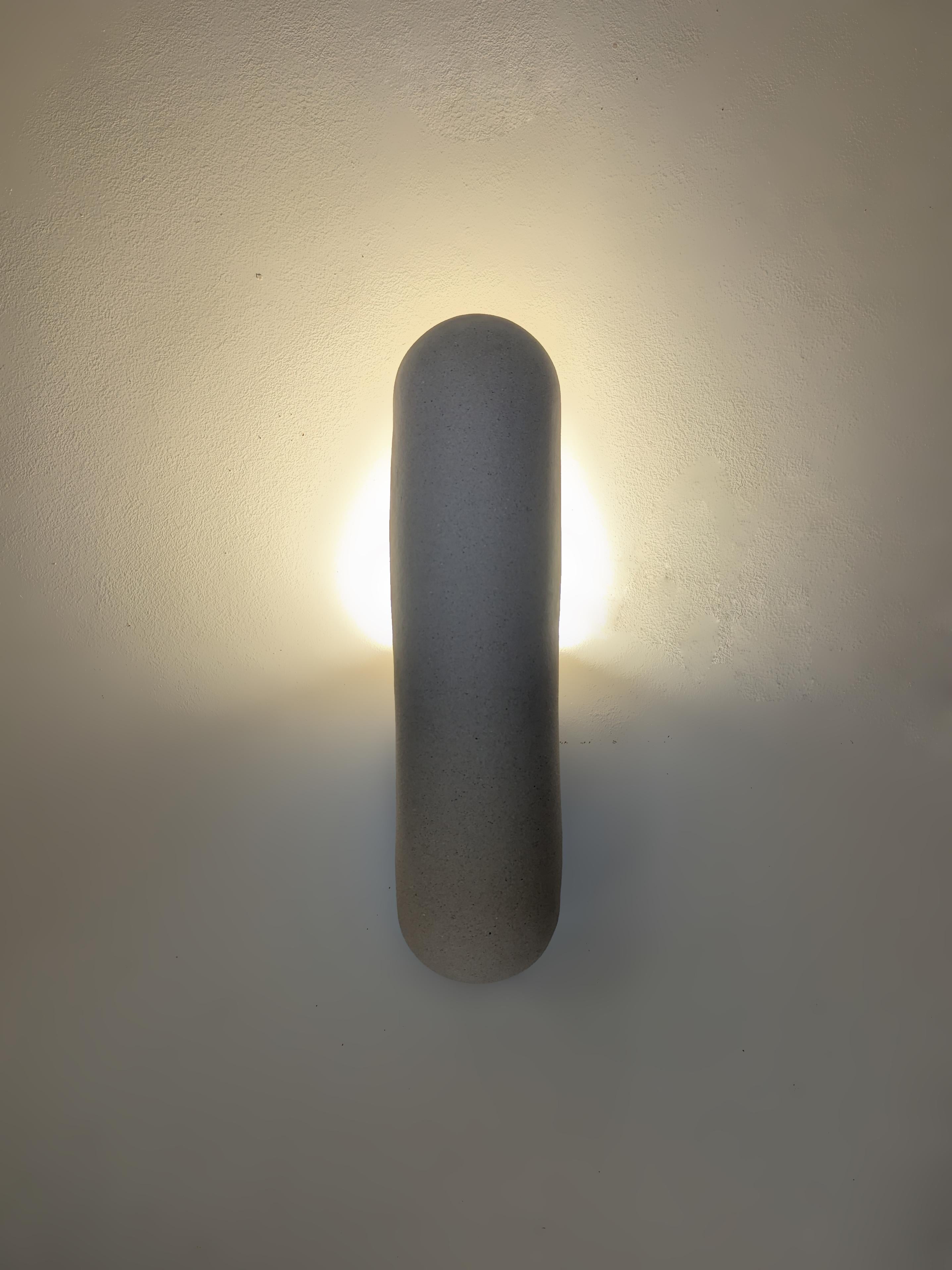 Almond Small Kyrtos Wall Light by Lisa Allegra In New Condition For Sale In Geneve, CH