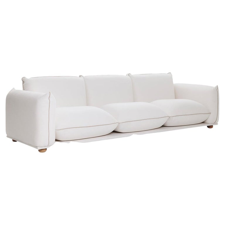 Almond Sofa For Sale at 1stDibs