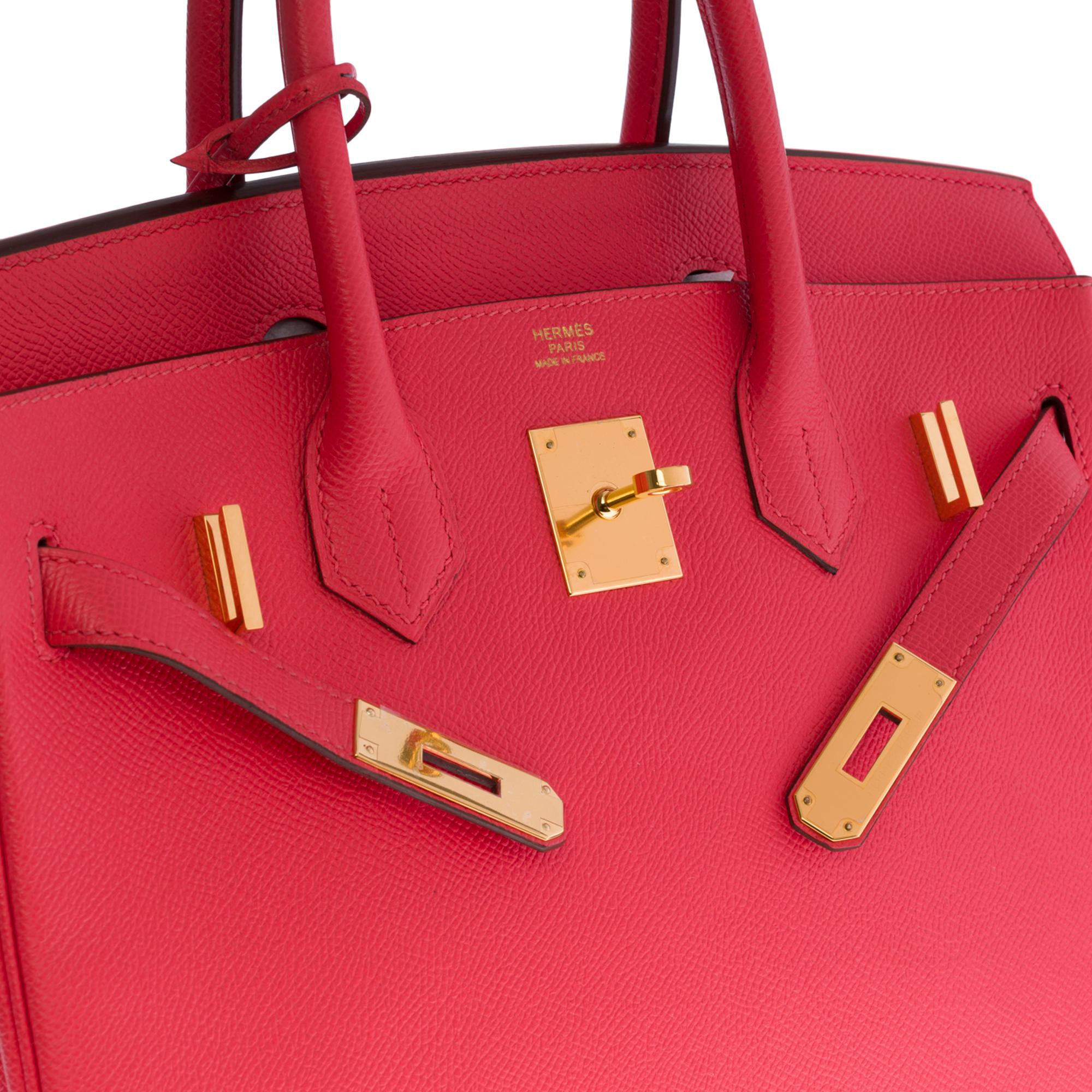 Women's Almost New - Hermès Birkin 30 handbag in Rose Jaïpur Epsom leather, GHW