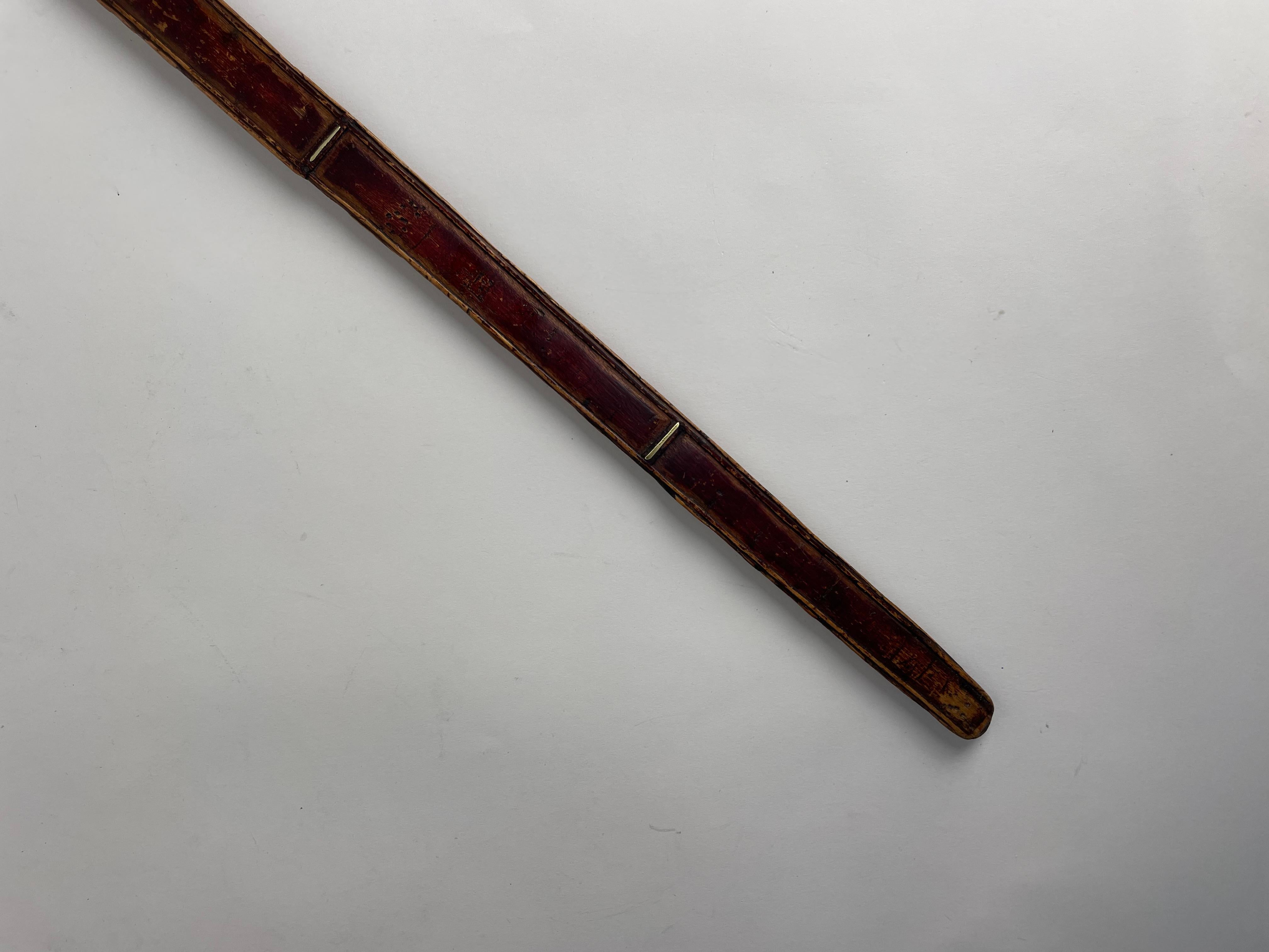 Alnmått (mesure cubique) en bouleau avec une couronne noble. Gustavien, daté de 1783 en vente 6