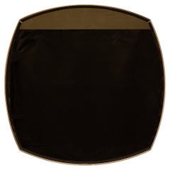 Specchio da parete Alnwick - Ottone patinato - Fatto a mano in Gran Bretagna - Piccolo