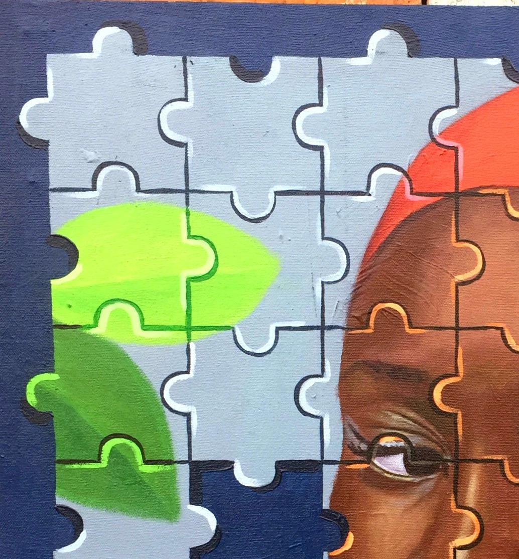 Caro Agapay ii - Painting di Alogi John