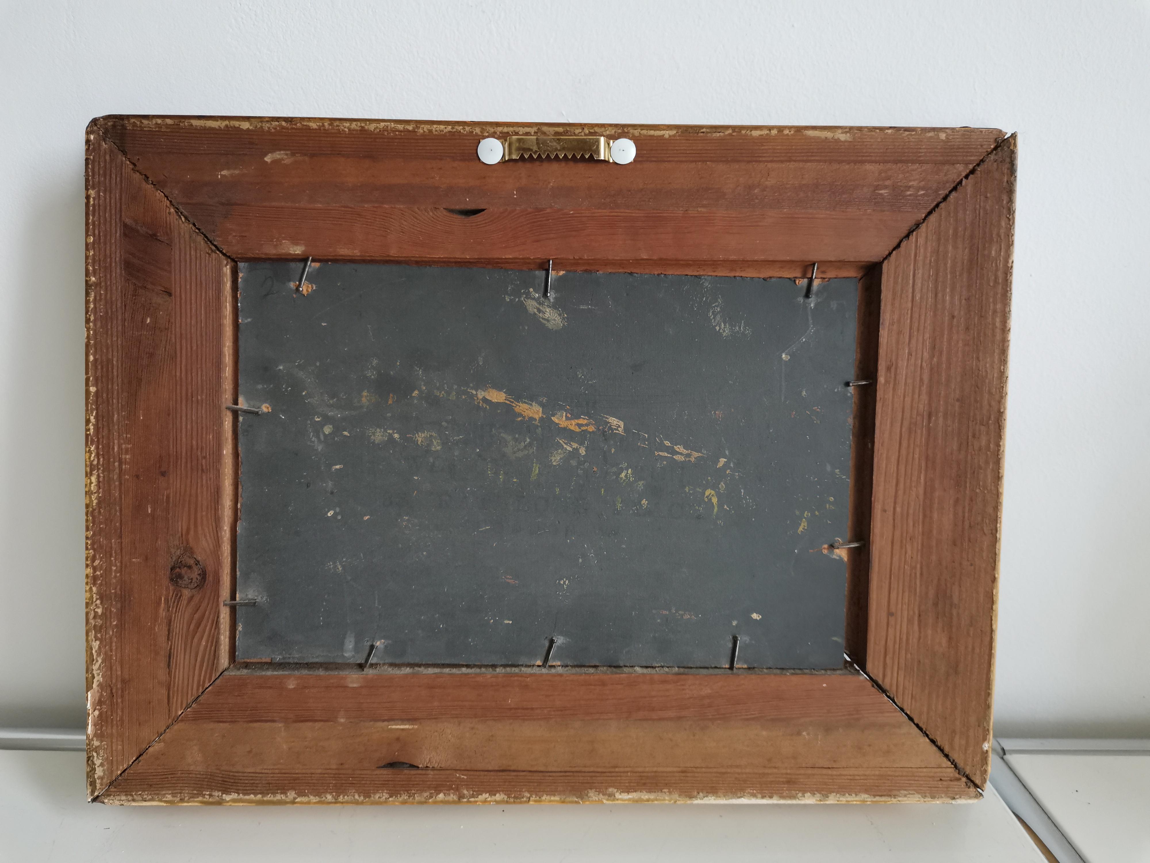 Oiled Alois De Laet 1895 For Sale