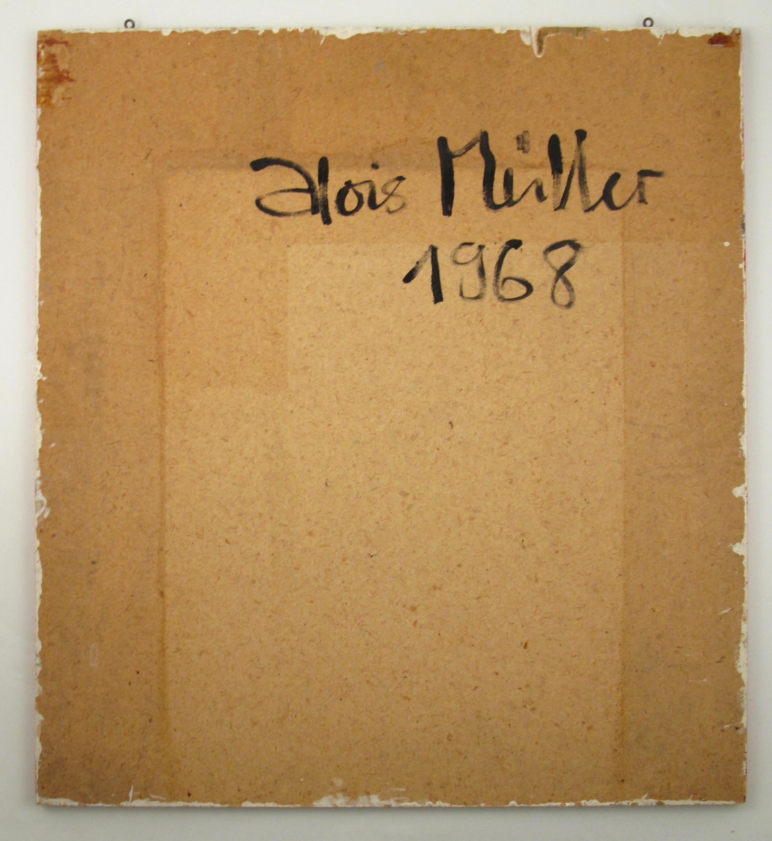 Alois MÜLLER - Die Saat kommt - Wer segnet - 1968 - Swiss Pop Art / Anti-war Art For Sale 9
