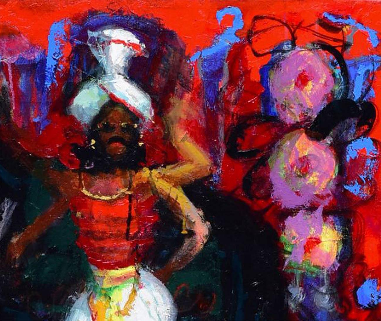 Aloke Sardar -   Sin título  - 30 x 30 pulgadas (tamaño sin enmarcar)
Acrílico sobre lienzo
Incluye el envío en rollo.

Sobre el artista y su obra :
Nacimiento : Aloke Sardar es un pintor autodidacta a tiempo completo. An He nació en Calcuta en