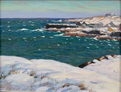 "Along the Maine Coast in Winter" by Morris Hall Pancoast