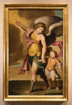 Guardian Angel Cano Paint 17th Century Oil on canvas Old master Spanish school
