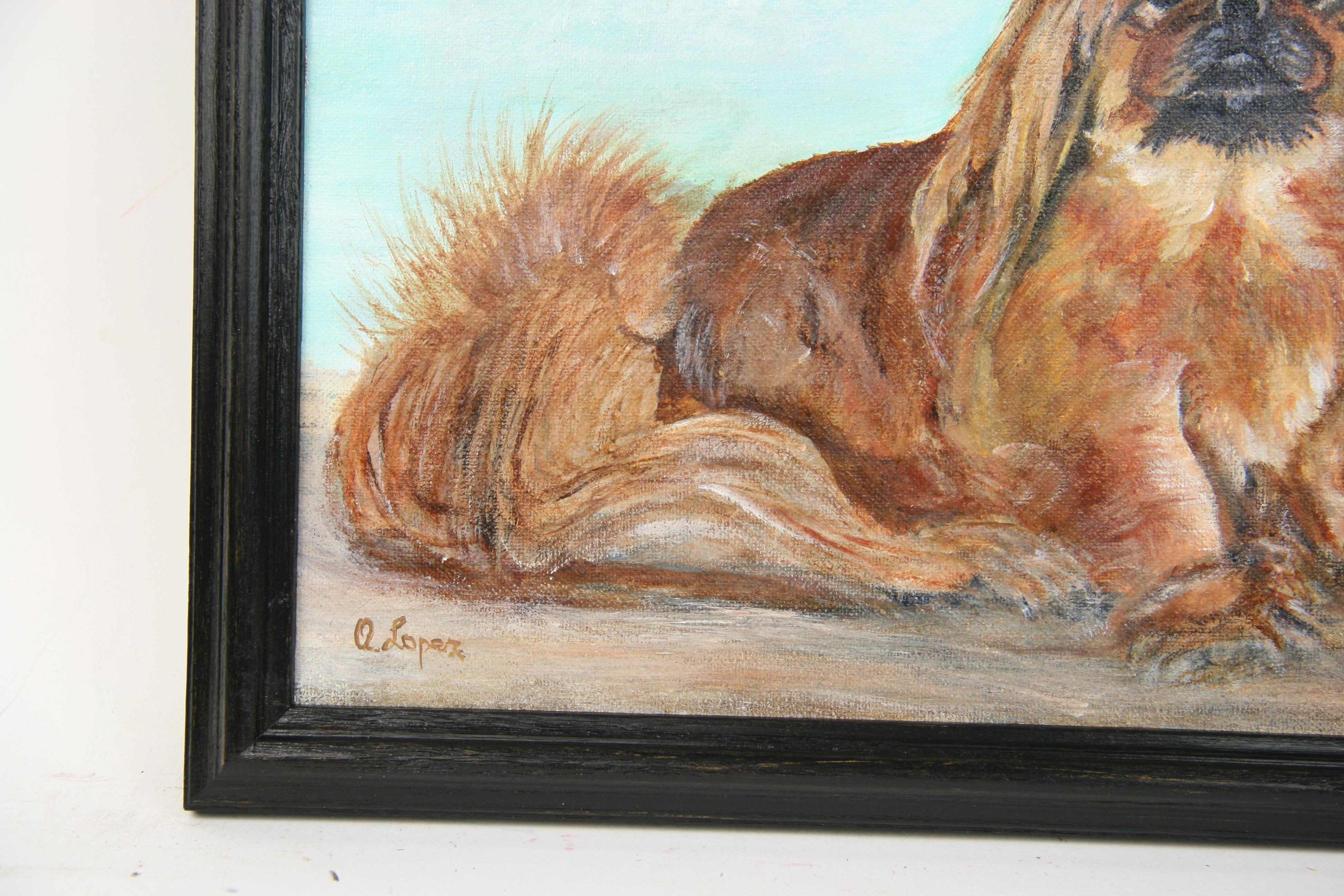 My Pikingese Dog Tammy Animal Painting For Sale 3