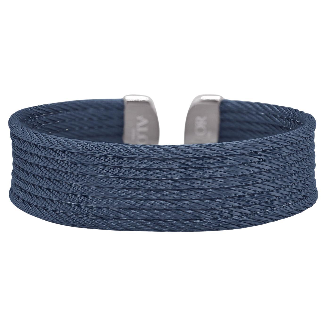 Alor Blueberry Cable Cuff Essentials 8-Row Cuff 04-28-B608-00