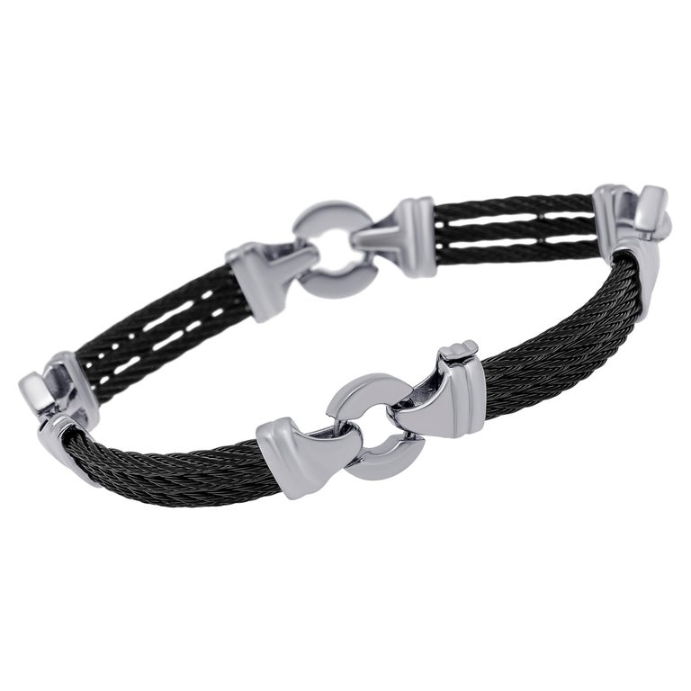Alor Stainless Steel Cable Bracelet For Sale at 1stDibs