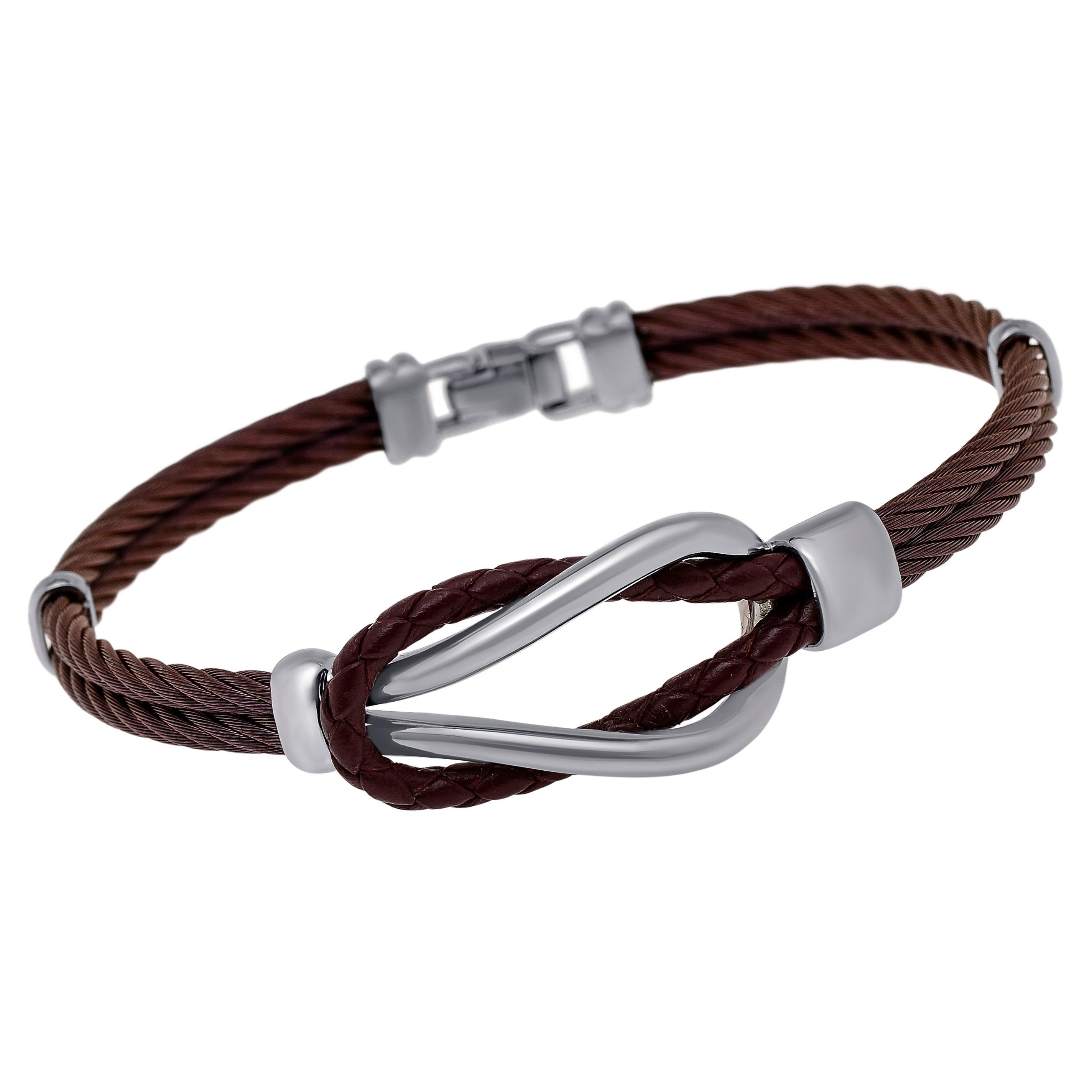 Alor Stainless Steel Cable Bracelet For Sale at 1stDibs