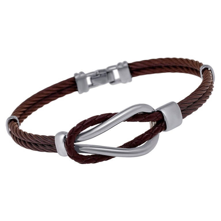 Alor Stainless Steel Cable Bracelet For Sale at 1stDibs