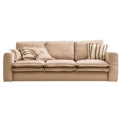 ALORA Deep Seat Sofa in Sand Beige