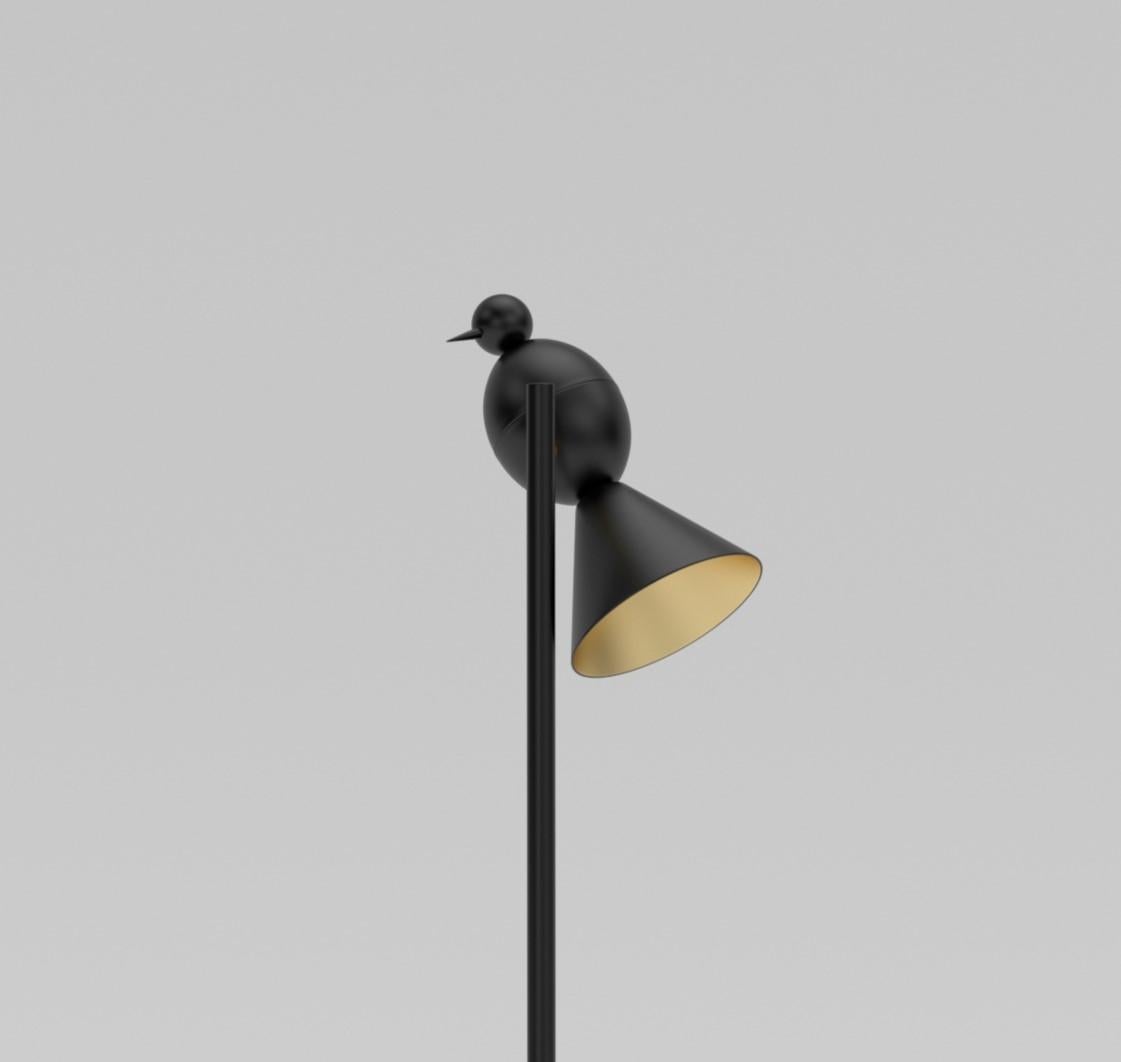 Lámpara de pie Alouette 1 Bird de Atelier Areti Posmoderno en venta