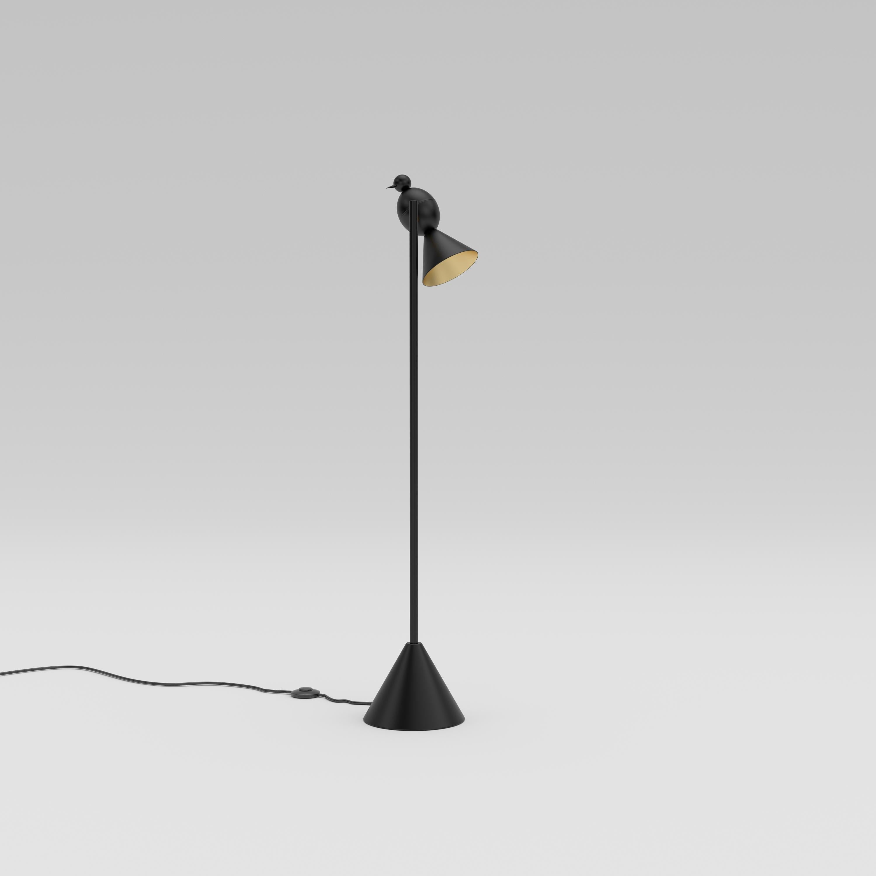 Lámpara de pie Alouette 1 Bird de Atelier Areti Alemán en venta