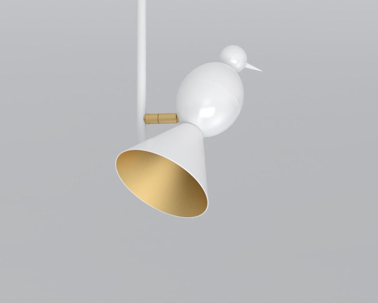 Postmoderno Plafoniera Alouette 1 Bird I di Atelier Ati in vendita