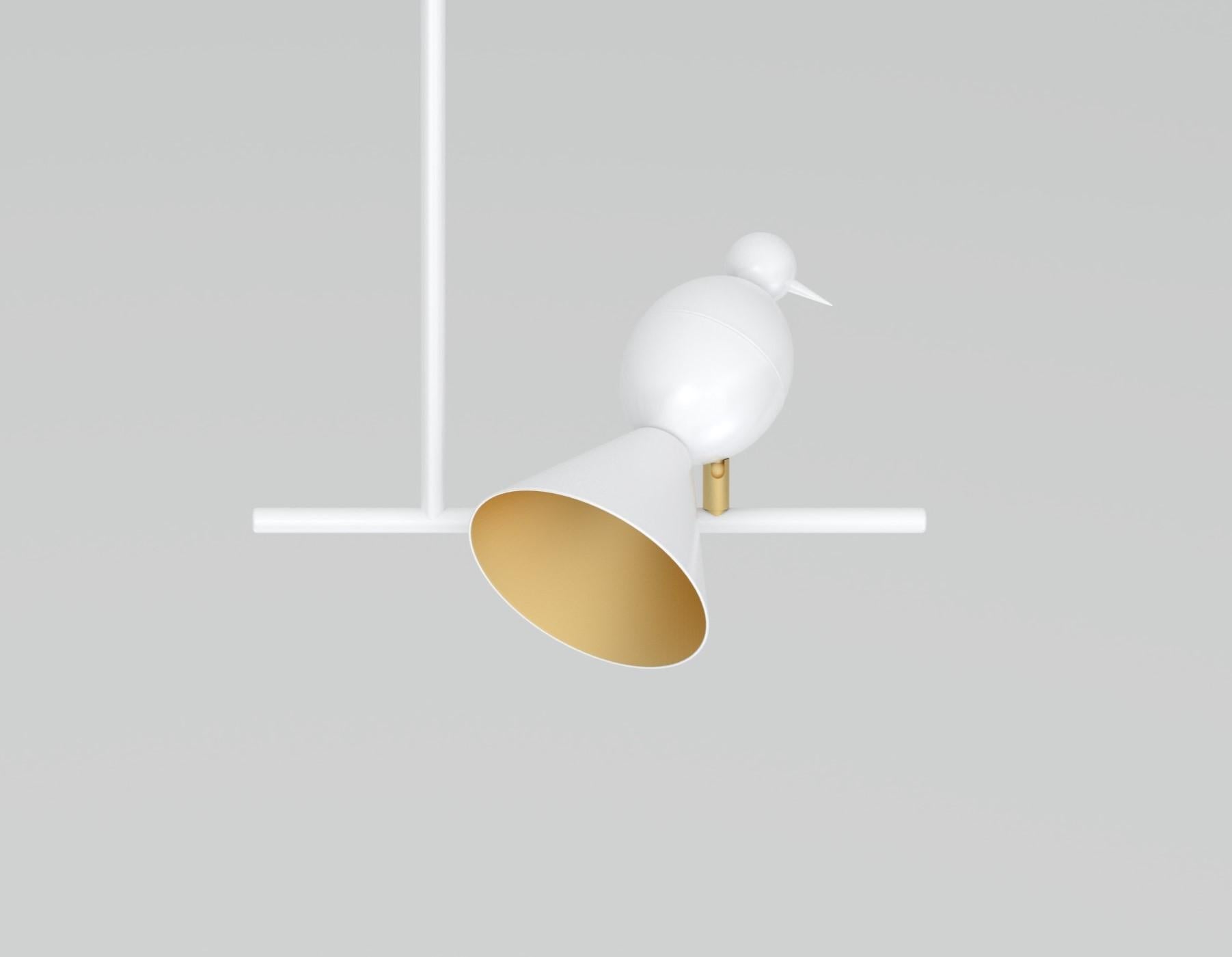 Postmoderno Plafoniera Alouette 1 Bird T di Atelier A&T in vendita