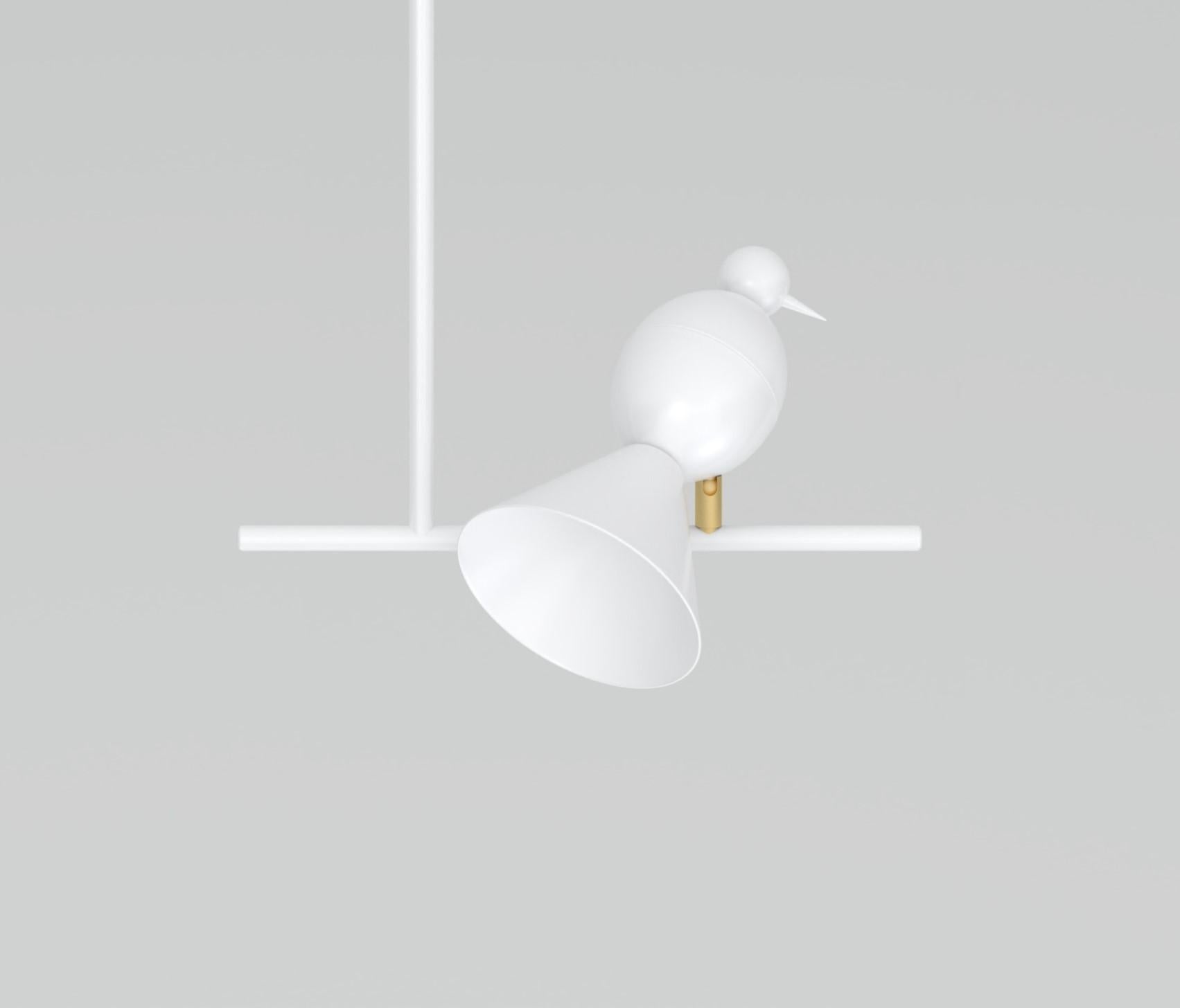 Postmoderno Plafoniera Alouette 1 Bird T di Atelier A&T in vendita