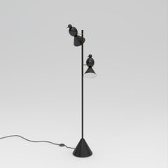 Alouette 2 Birds Floor Light by Atelier Areti