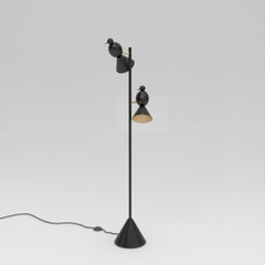 Alouette 2 Birds Floor Light by Atelier Areti