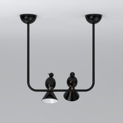 Lámpara de techo Alouette 2 Birds U de Atelier Areti