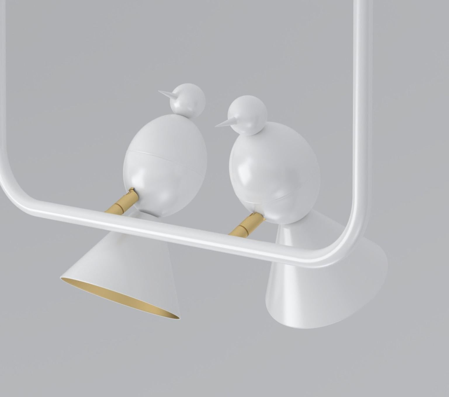 Lámpara de techo Alouette 2 Birds U de Atelier Areti en Nuevo estado para la venta en Geneve, CH
