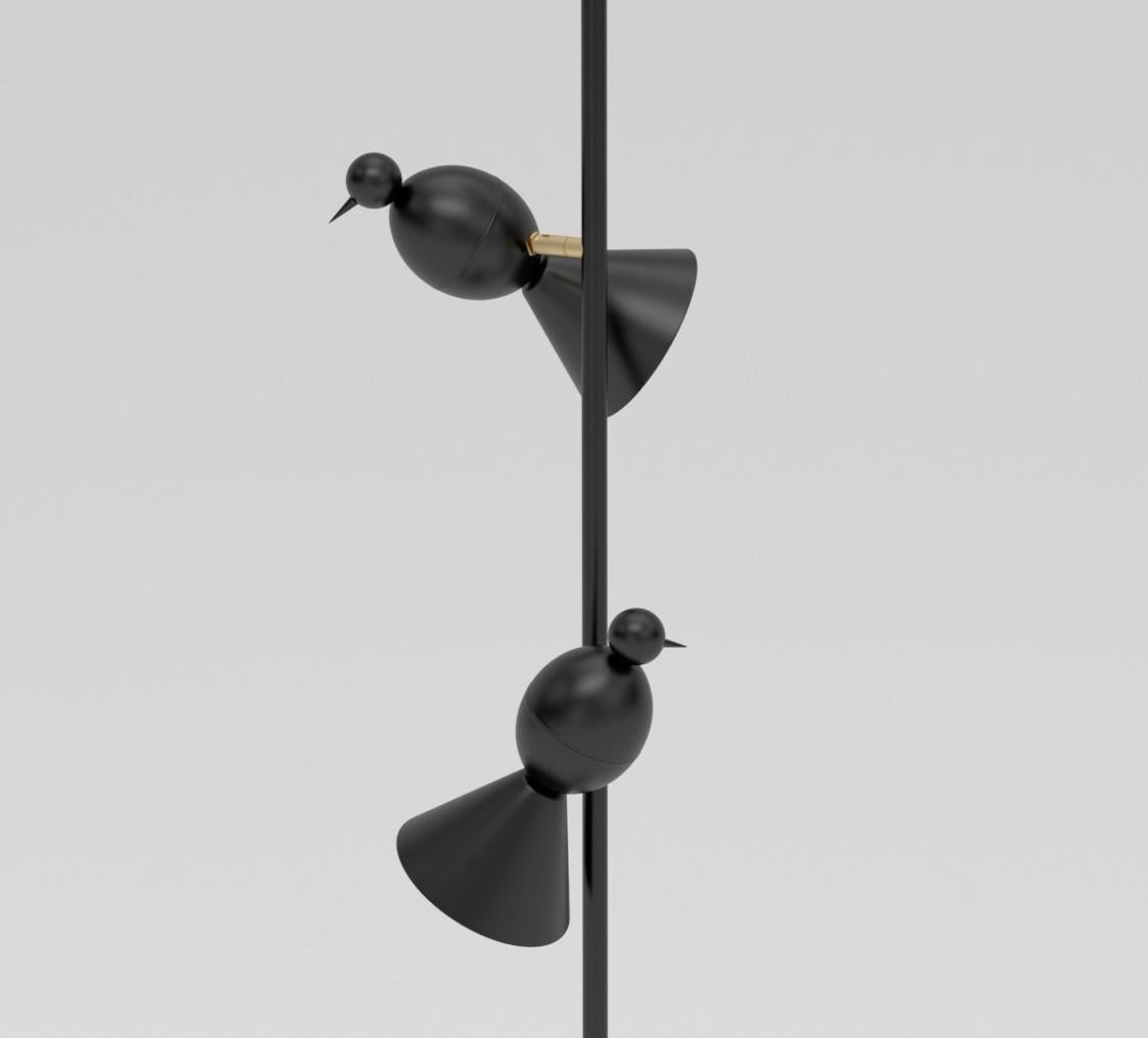 Lámpara de pie Alouette 3 Birds de Atelier Areti Alemán en venta