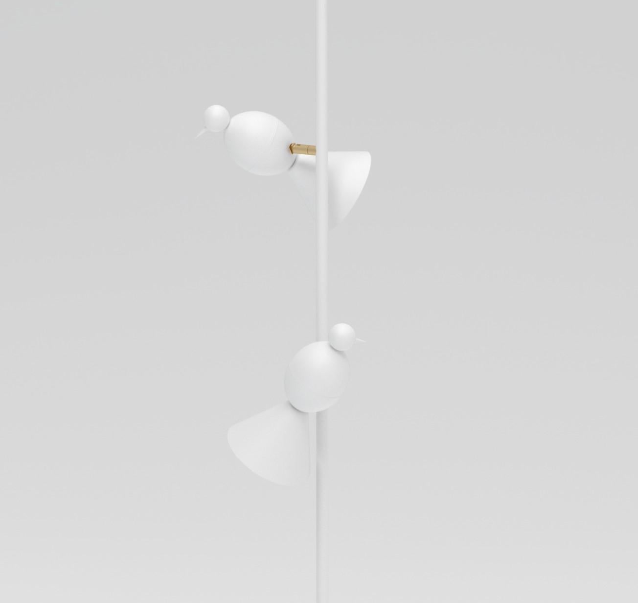 Lámpara de pie Alouette 3 Birds de Atelier Areti Alemán en venta