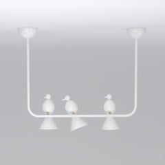 Alouette 3 Birds U Ceiling Light by Atelier Areti