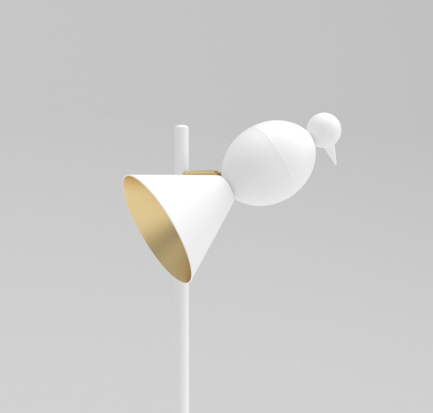 Postmoderno Lampada da scrivania Alouette di Atelier A Light in vendita