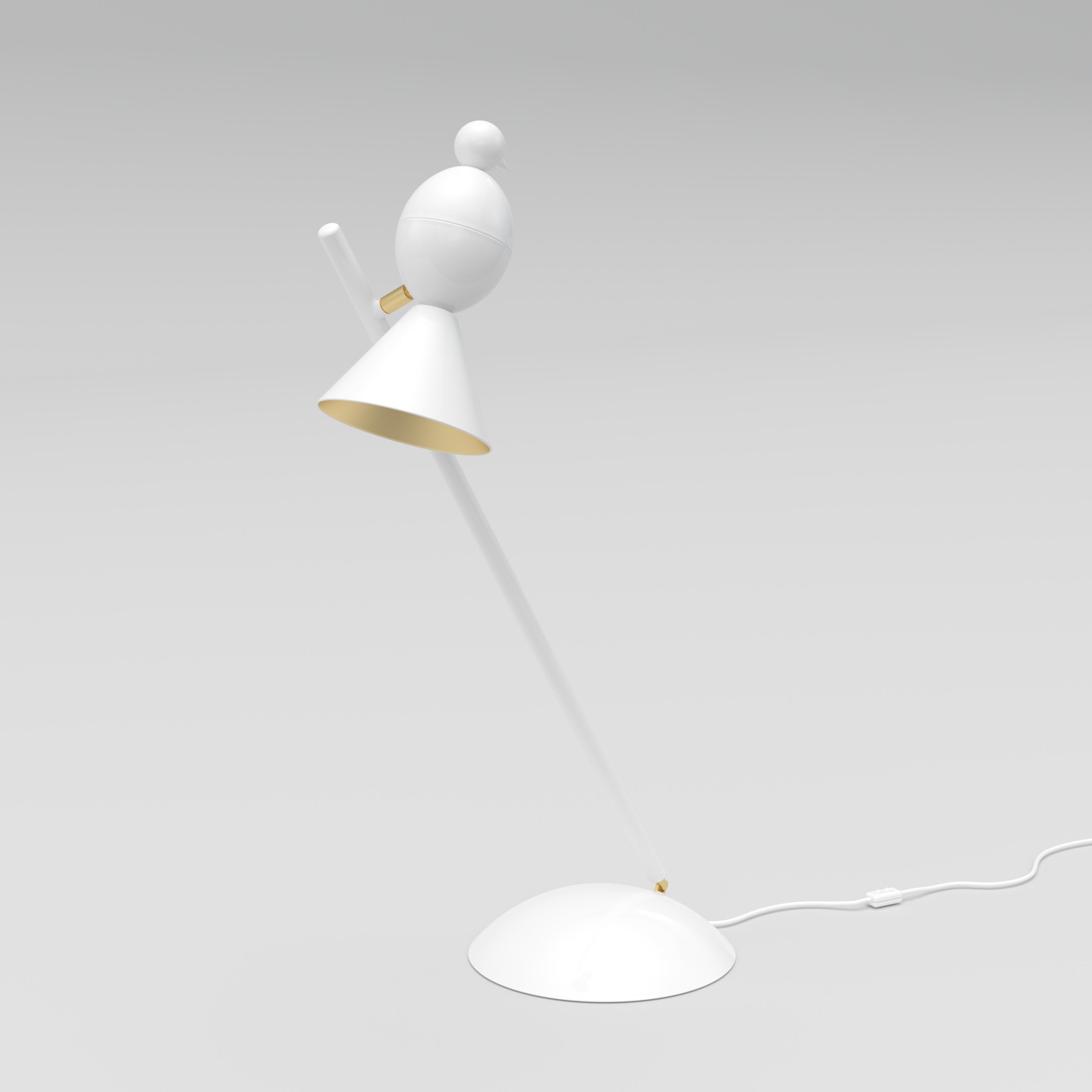 Lámpara de escritorio inclinada Alouette de Atelier Areti en Nuevo estado para la venta en Geneve, CH