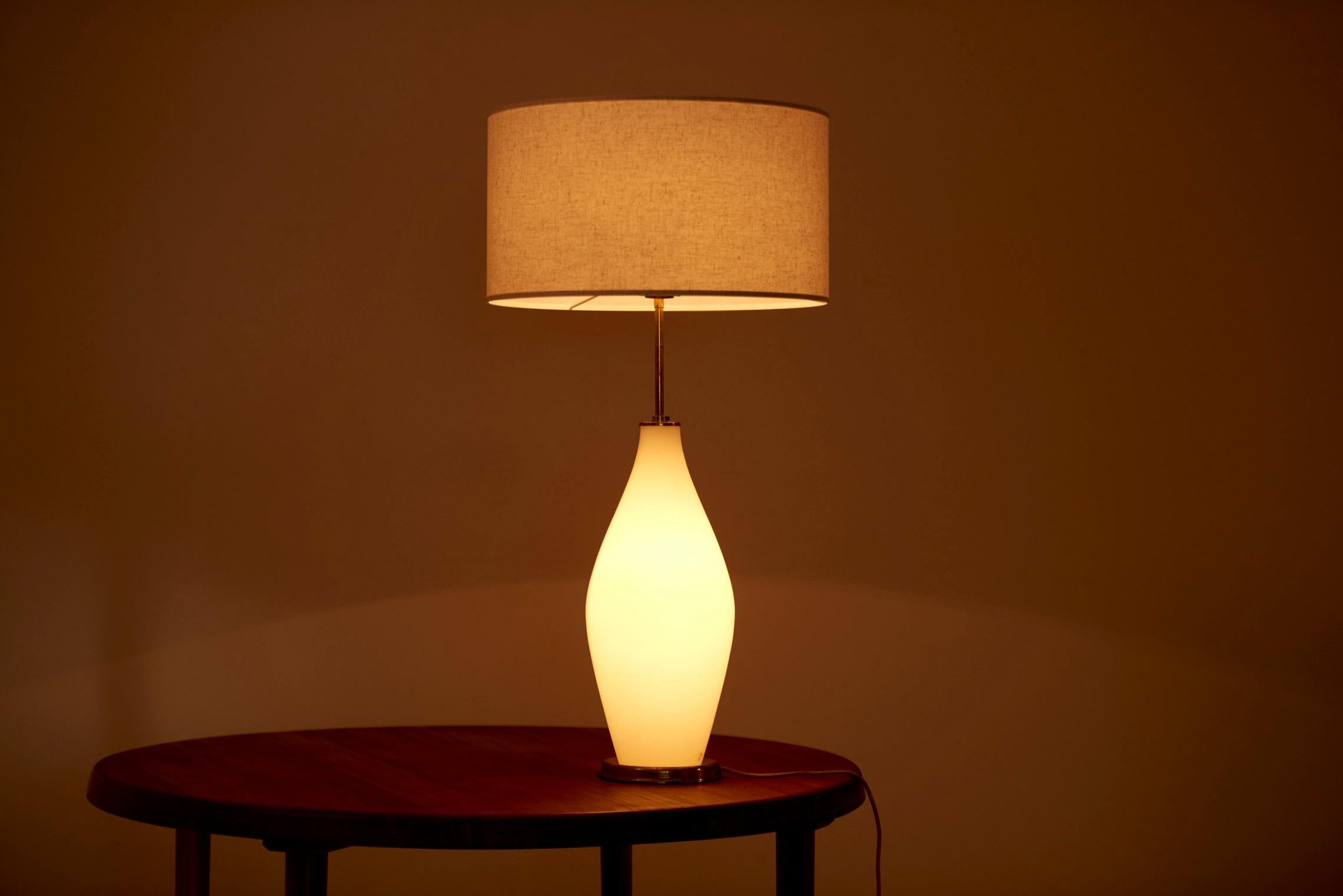 Aloys Gangkofner granada table lamp for Peill & Putzler, Germany 1960s, 1xE27. The measurements apply to the base, the lamp comes without the shade. Please note: Lamp should be fitted professionally in accordance to local requirements.