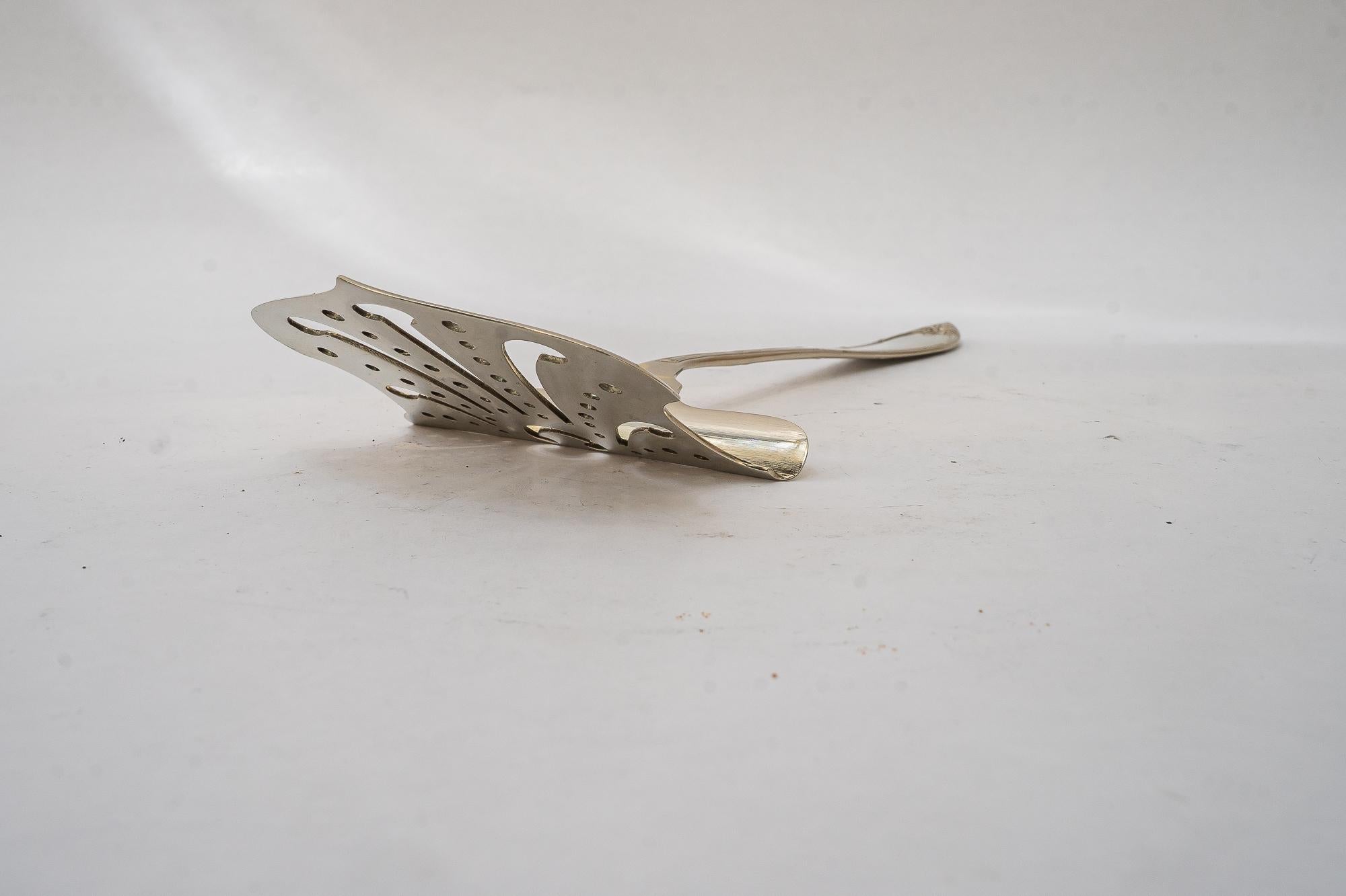 Art Deco Alpaca cake server austria 1920s For Sale