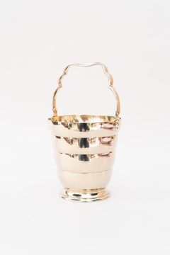 Alpaca ice bucket around 1920s