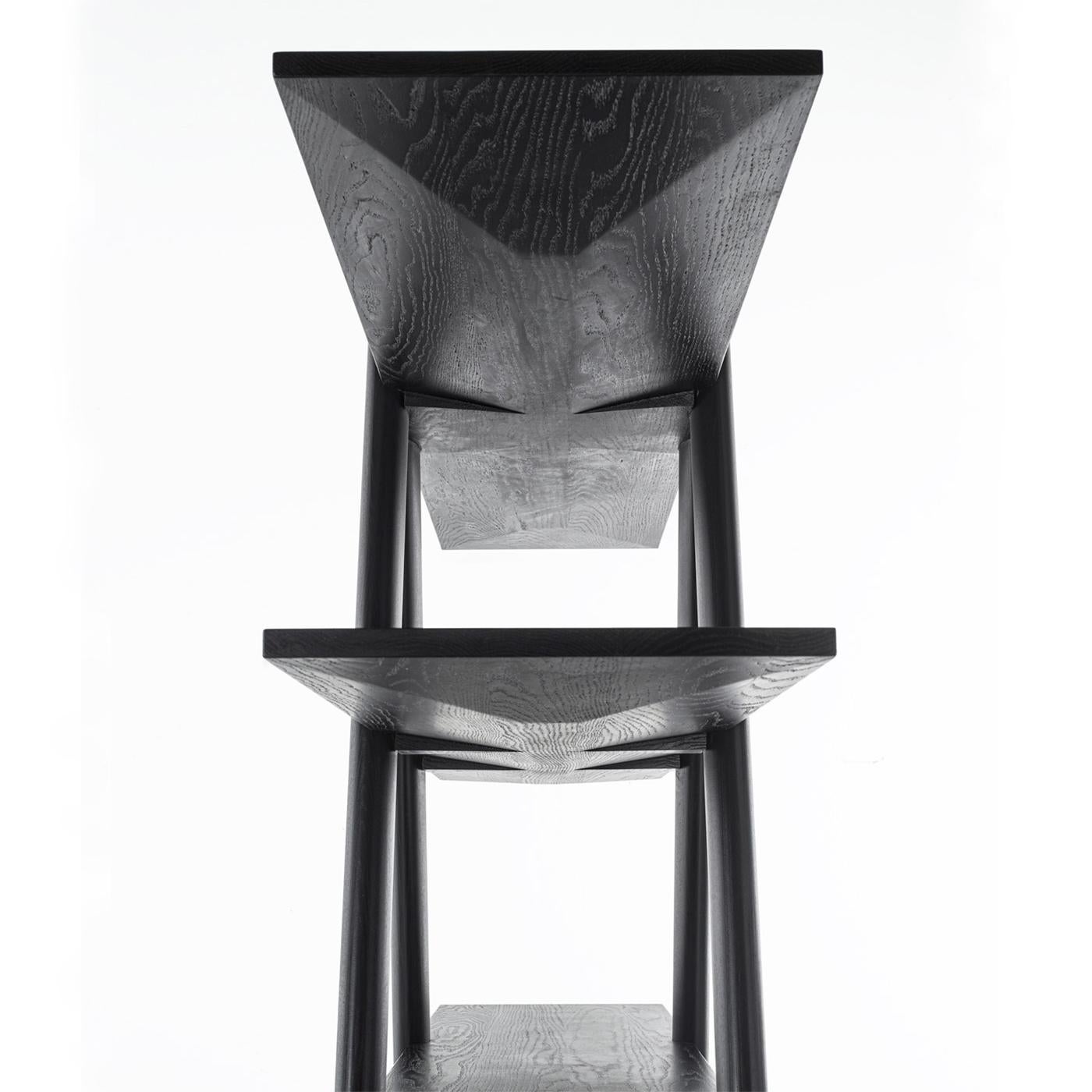 Bibliothèque Alpha en Oak Oak noir Neuf - En vente à Paris, FR