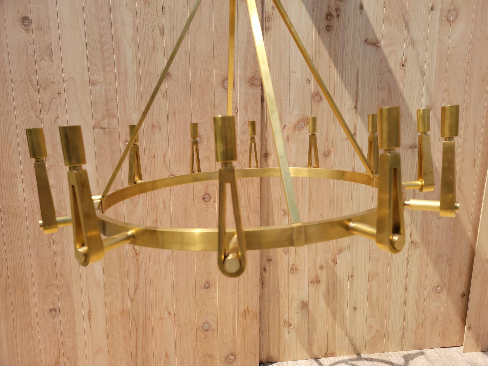 Alpha Chandelier by Thomas O'Brien for Visual Comfort & Co For Sale 1