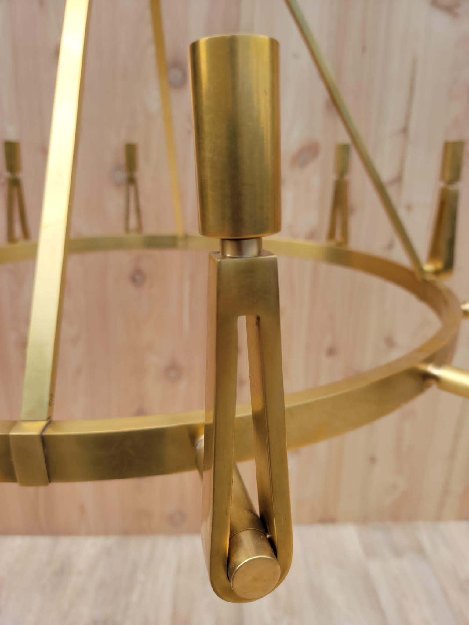Alpha Chandelier by Thomas O'Brien for Visual Comfort & Co For Sale 3