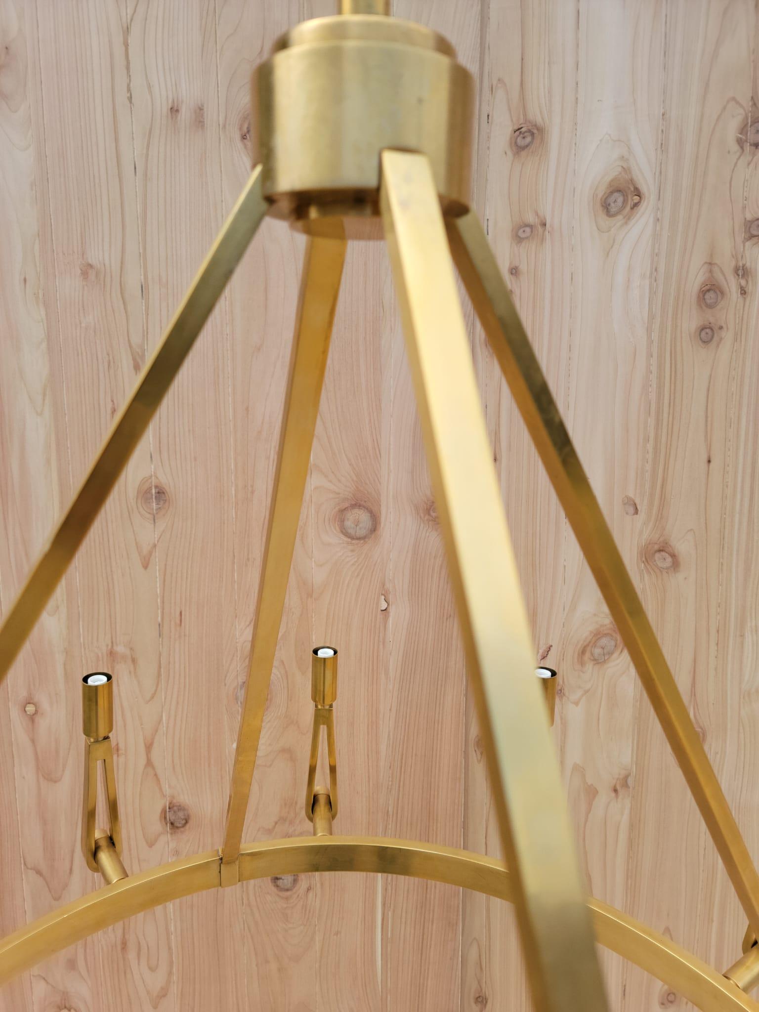 Alpha Chandelier by Thomas O'Brien for Visual Comfort & Co For Sale 7
