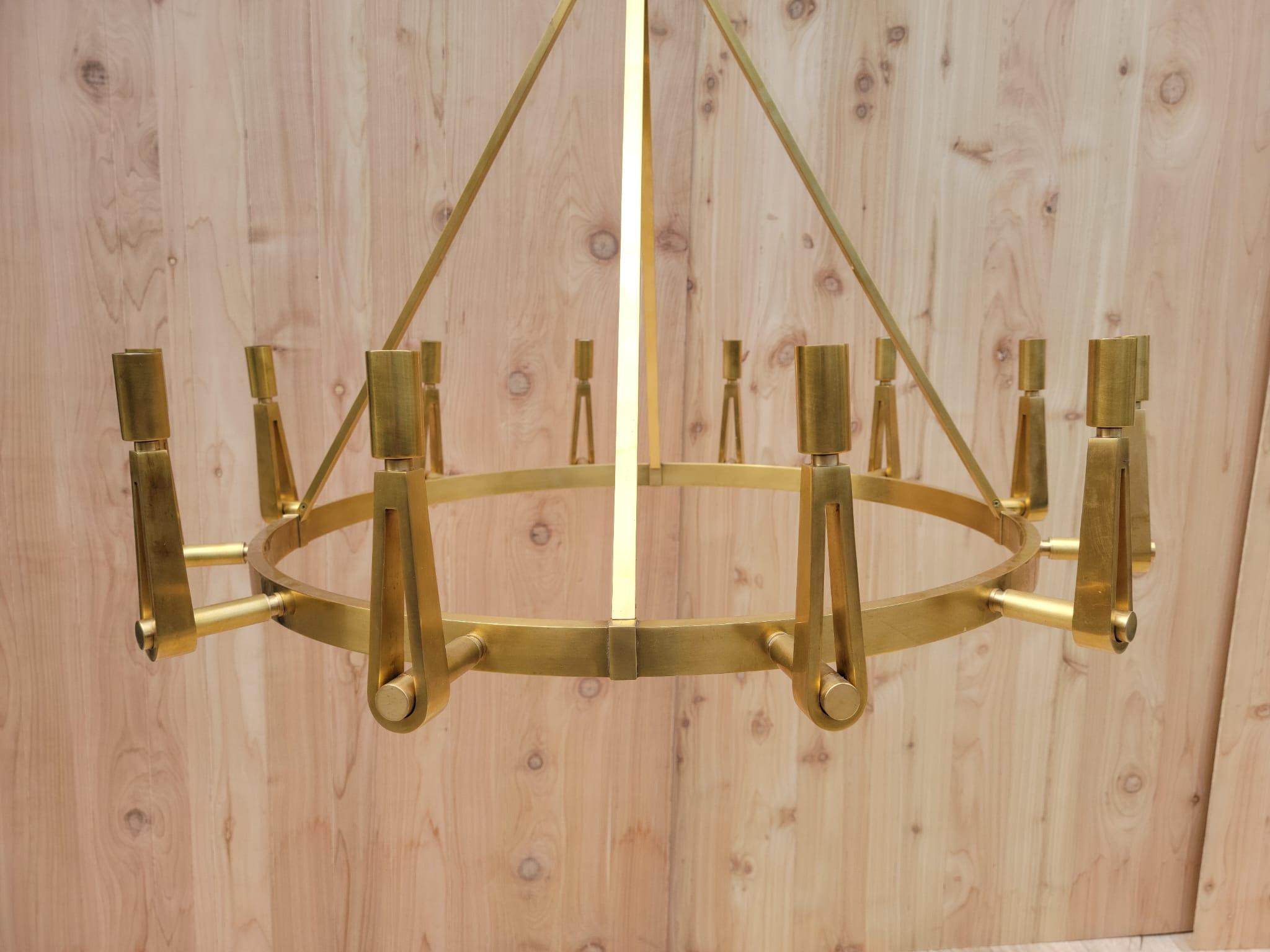 American Alpha Chandelier by Thomas O'Brien for Visual Comfort & Co For Sale