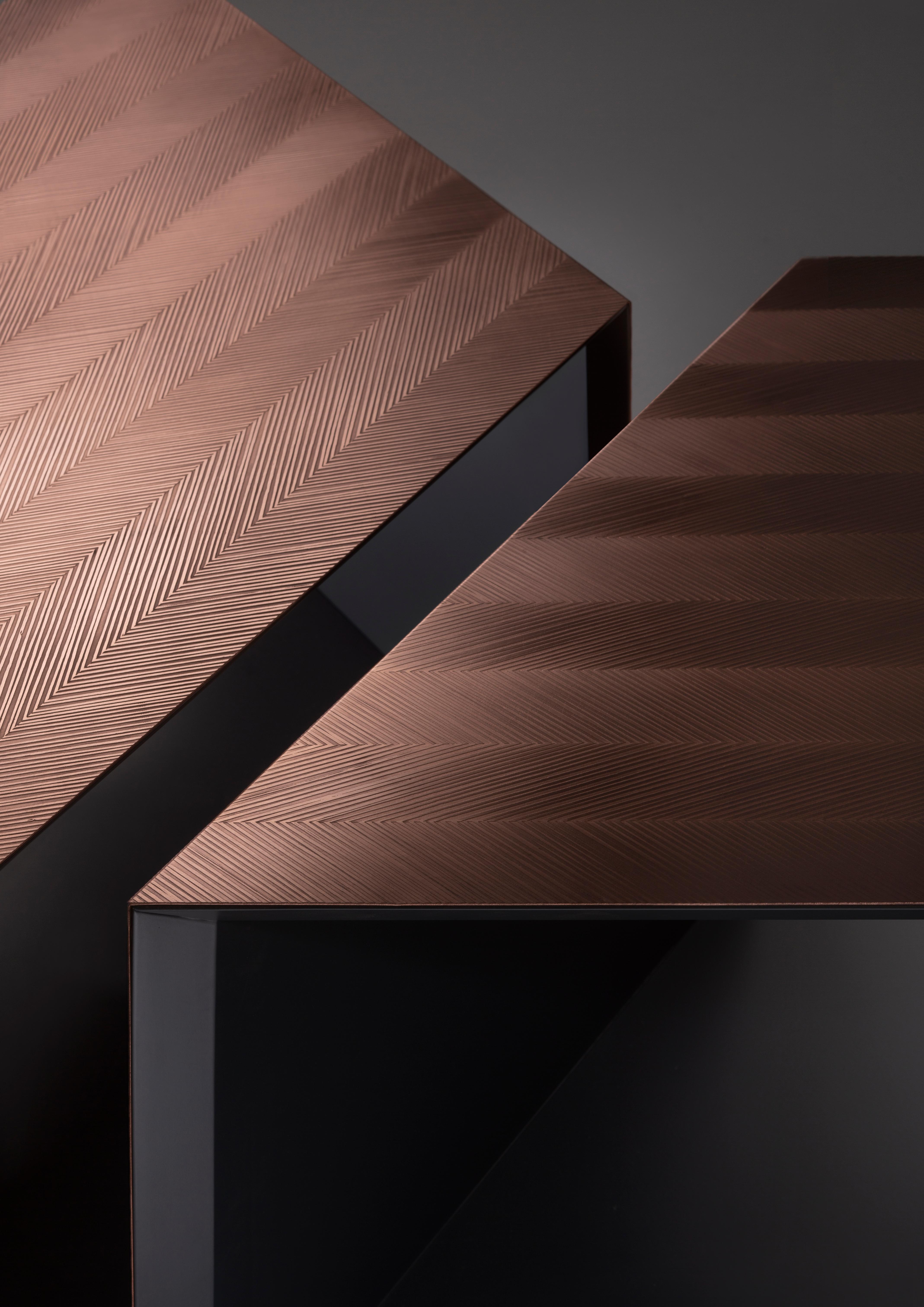 Alpha Modular Coffee Table by De Castelli In New Condition For Sale In Geneve, CH